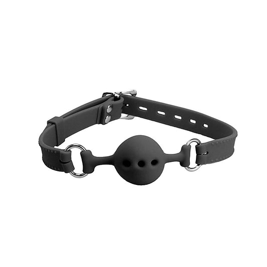 Silicone Gag With Petite Breathable Ball - Bondage Gags and Bits