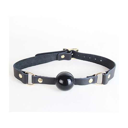 BDSM Gag With And Coloured Hardware by Love In Leather - Bondage Gags and Bits