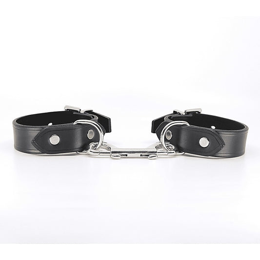Unlined Leather Wrist Restraints by Love In Leather - Cuffs And Restraints