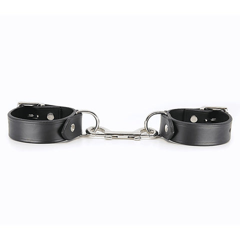 Unlined Leather Wrist Restraints by Love In Leather - Cuffs And Restraints