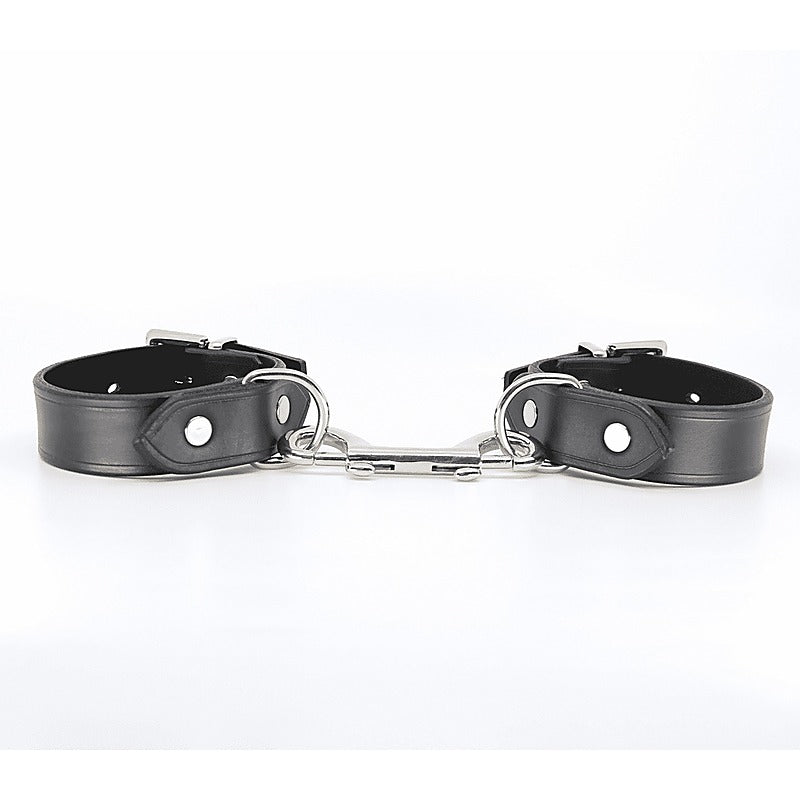 Unlined Leather Wrist Restraints by Love In Leather - Cuffs And Restraints