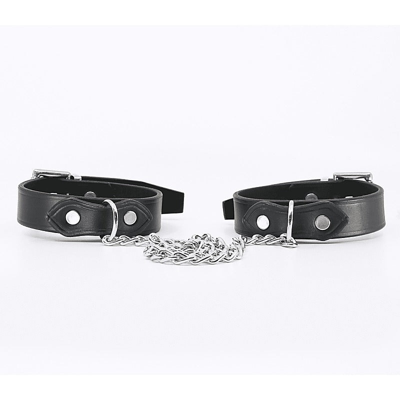 Classic Unlined Leather Handcuffs by Love In Leather - Cuffs And Restraints