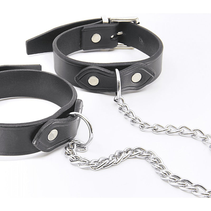 Classic Unlined Leather Handcuffs by Love In Leather - Cuffs And Restraints