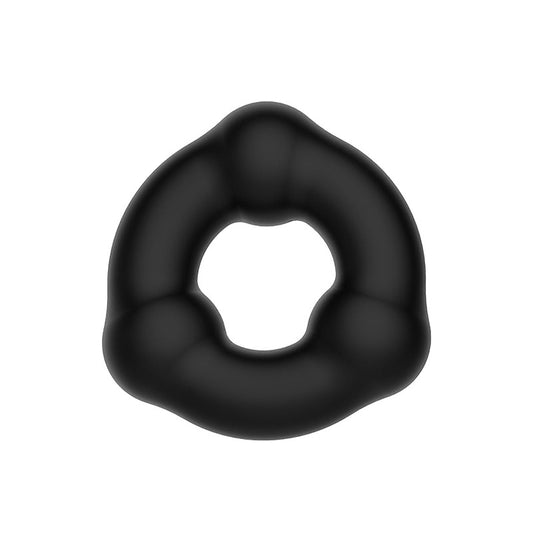Beaded Silicone Stretchy Penis Ring by Love In Leather - Stretchy Cock Rings