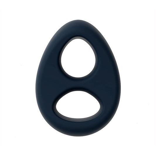 Tear Drop Figure 8 Men's Cock Ring by Love In Leather - Stretchy Cock Rings