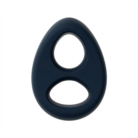 Tear Drop Figure 8 Men's Cock Ring by Love In Leather - Stretchy Cock Rings