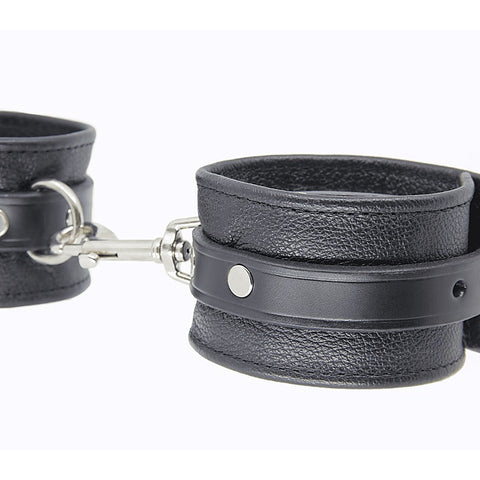 Soft Grained Leather Wrist Cuffs by Love In Leather - Cuffs And Restraints