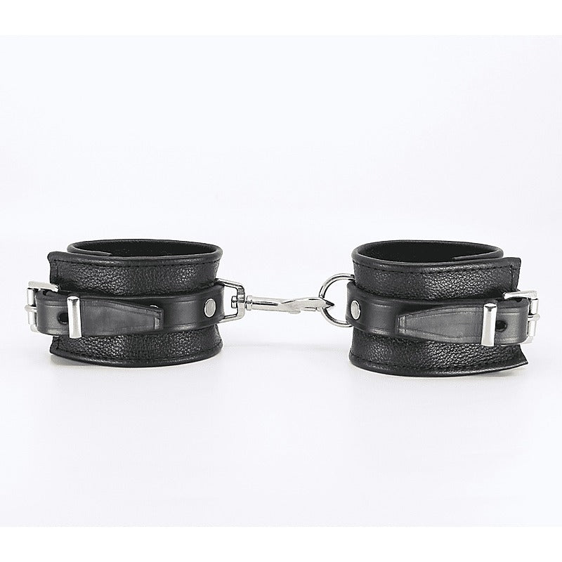 Soft Grained Leather Wrist Cuffs by Love In Leather - Cuffs And Restraints