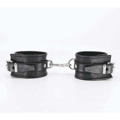Soft Grained Leather Wrist Cuffs by Love In Leather - Cuffs And Restraints
