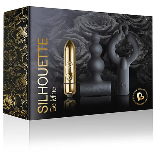 Silhouette Dark Desires Be Mine Vibrator Kit by Rocks Off - Vibrator Accessories