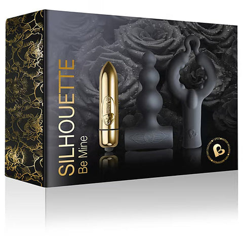 Silhouette Dark Desires Be Mine Vibrator Kit by Rocks Off - Vibrator Accessories