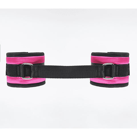 Bright and Soft Satin Wrist Cuffs by Love In Leather - Cuffs And Restraints