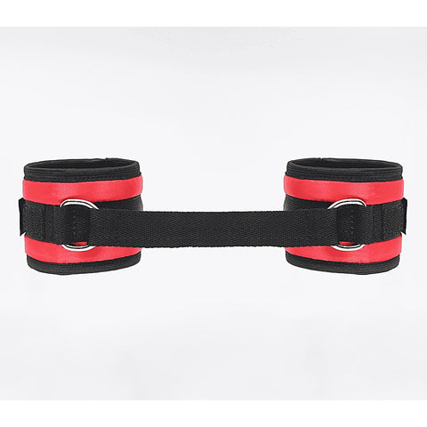 Bright and Soft Satin Wrist Cuffs by Love In Leather - Cuffs And Restraints