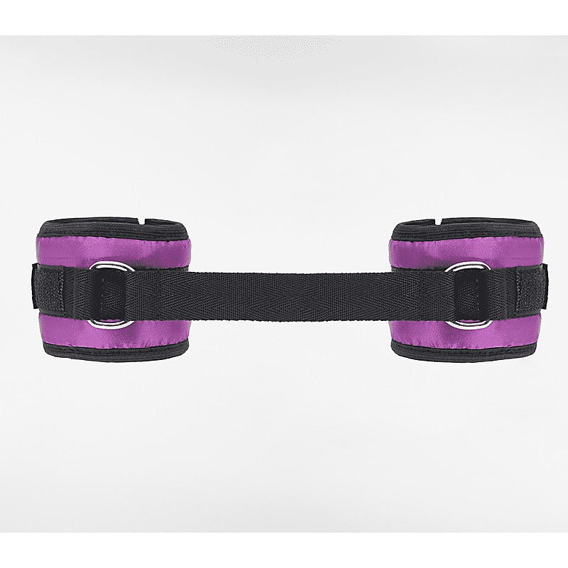 Bright and Soft Satin Wrist Cuffs by Love In Leather - Cuffs And Restraints