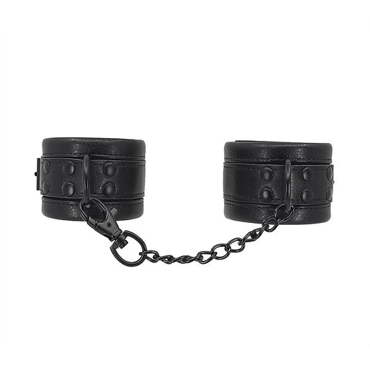 Padded Faux Leather Wrist Cuffs by Love In Leather - Cuffs And Restraints