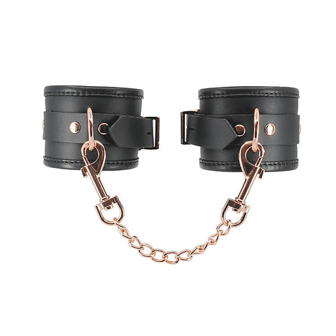 BDSM Hand Cuffs With Coloured Hardware by Love In Leather - Cuffs And Restraints