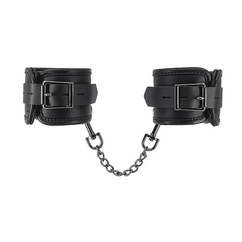 BDSM Hand Cuffs With Coloured Hardware by Love In Leather - Cuffs And Restraints
