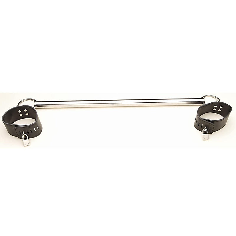 BDSM Play Metal Spreader Bar by Love In Leather - Spreaders and Hangers