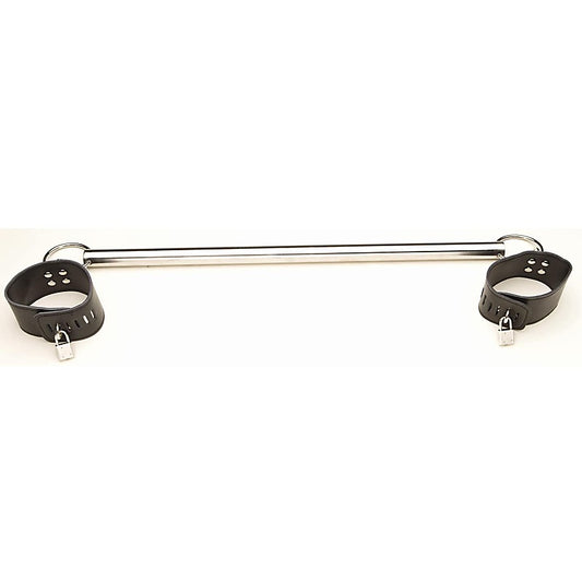 BDSM Play Metal Spreader Bar by Love In Leather - Spreaders and Hangers