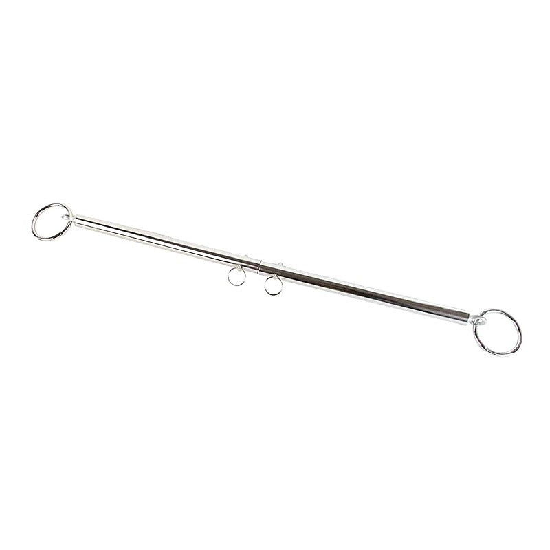 Silver Adjustable Spreader Bar by Love In Leather - Spreaders and Hangers