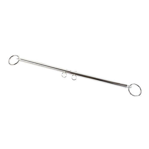 Silver Adjustable Spreader Bar by Love In Leather - Spreaders and Hangers