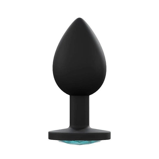 Premium Silicone Anal Plug Black by Love In Leather - Butt Plugs