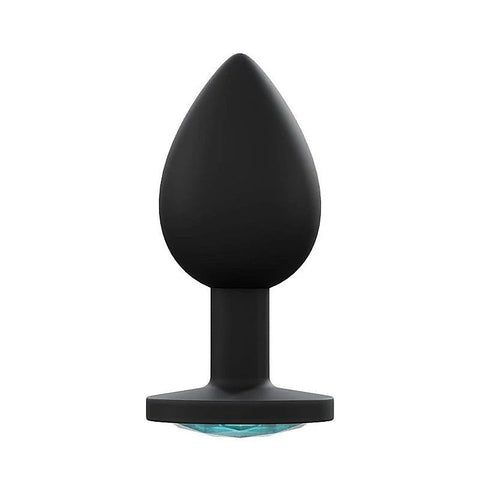 Premium Silicone Anal Plug Black by Love In Leather - Butt Plugs