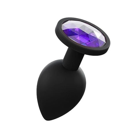 Premium Silicone Anal Plug Black by Love In Leather - Butt Plugs