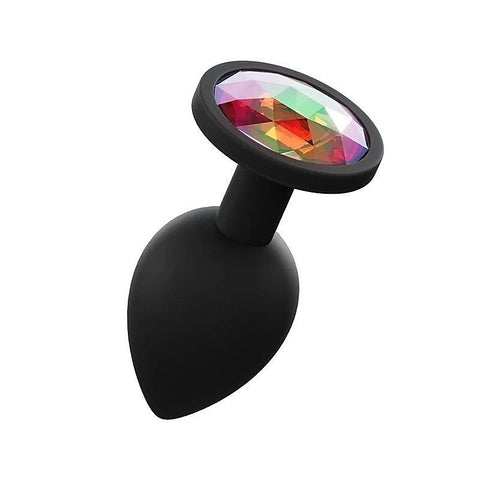 Premium Silicone Anal Plug Black by Love In Leather - Butt Plugs