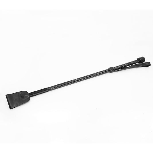 BDSM Riding Crop With Wide Tab by Love In Leather - Whips And Crops