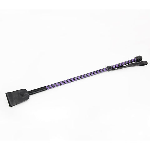 BDSM Riding Crop With Wide Tab by Love In Leather - Whips And Crops