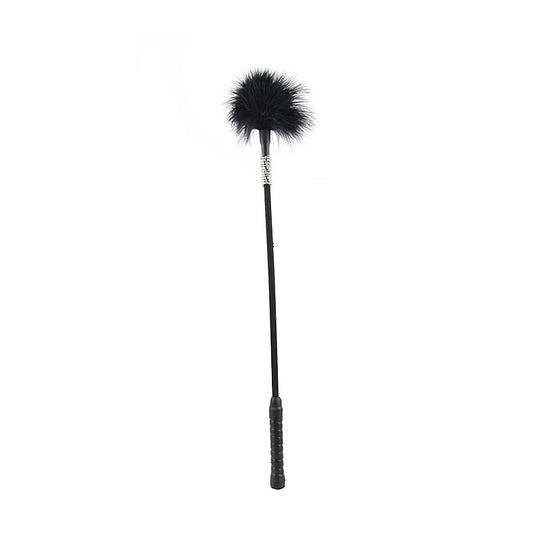 Black Diamante Feather Tickler by Love In Leather - Ticklers