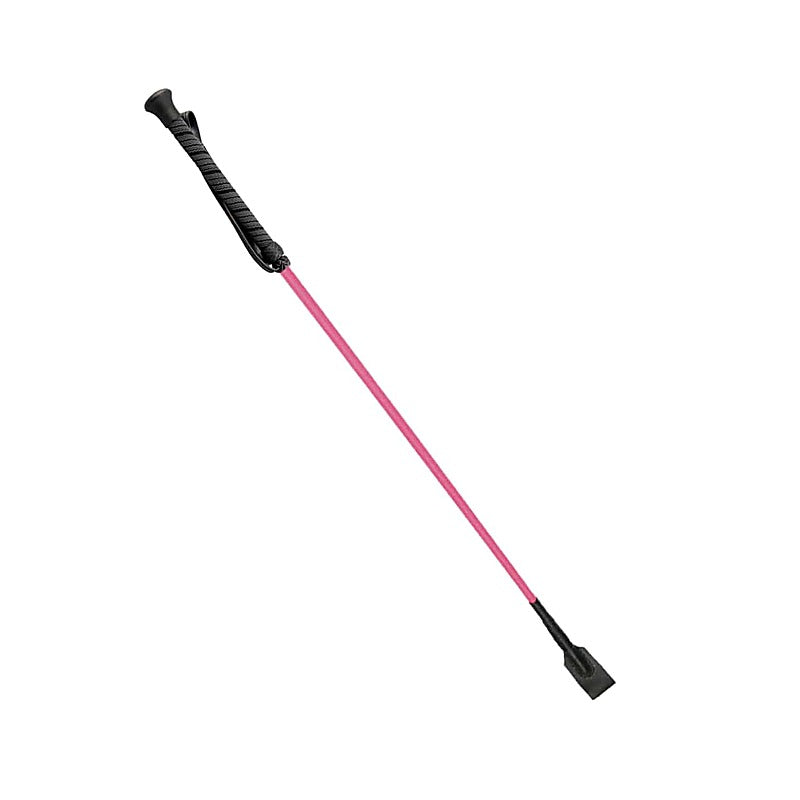 Riding Crop With Rubber Handle by Love In Leather - Whips And Crops
