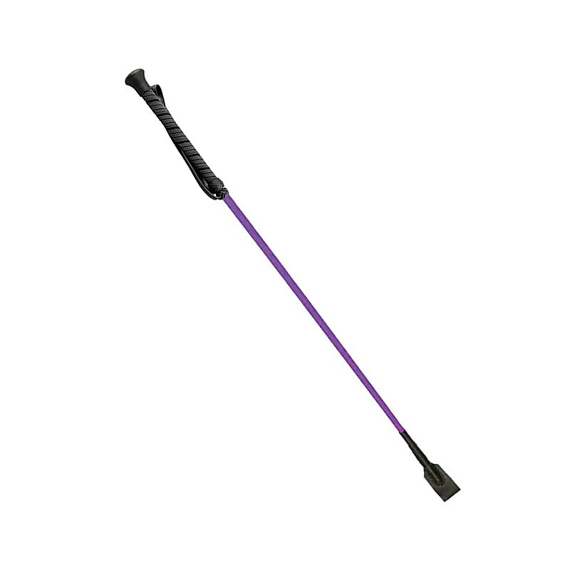 Riding Crop With Rubber Handle by Love In Leather - Whips And Crops