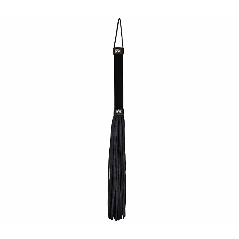Soft Velveteen Handle BDSM Flogger by Love In Leather - Whips And Crops