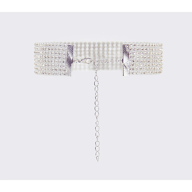 BDSM Play Diamante Choker by Love In Leather - Collars and Leads