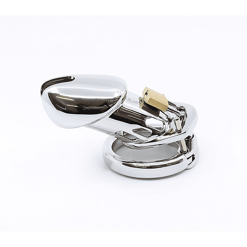 Moulded Shaft Male Chastity Cage by Love In Leather - Male Chastity