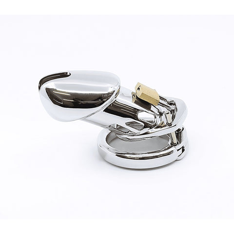 Moulded Shaft Male Chastity Cage by Love In Leather - Male Chastity
