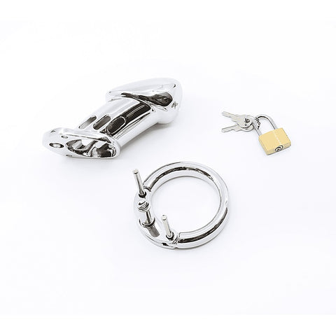 Moulded Shaft Male Chastity Cage by Love In Leather - Male Chastity