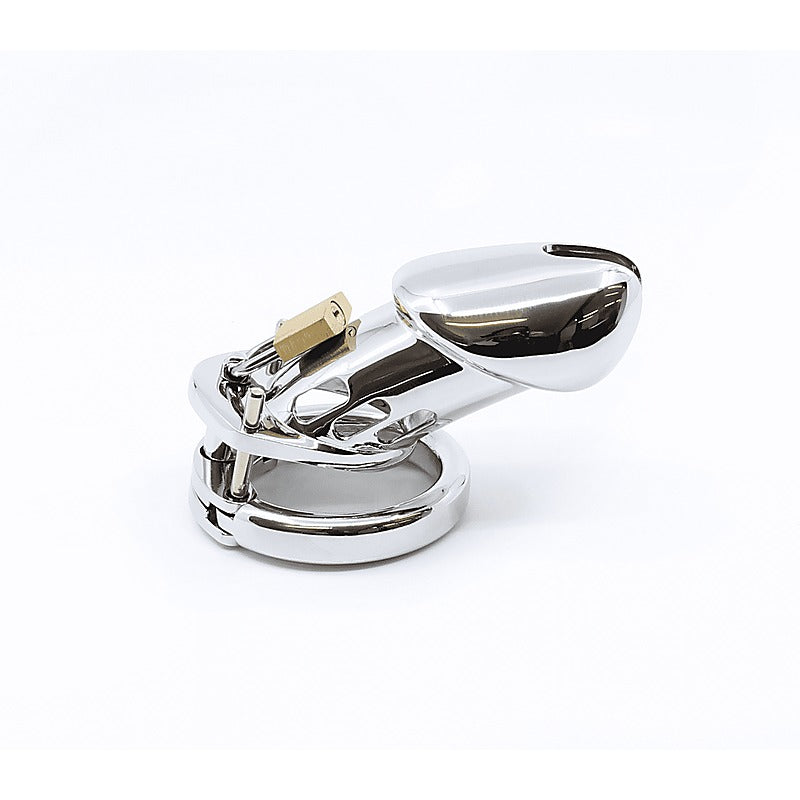 Moulded Shaft Male Chastity Cage by Love In Leather - Male Chastity
