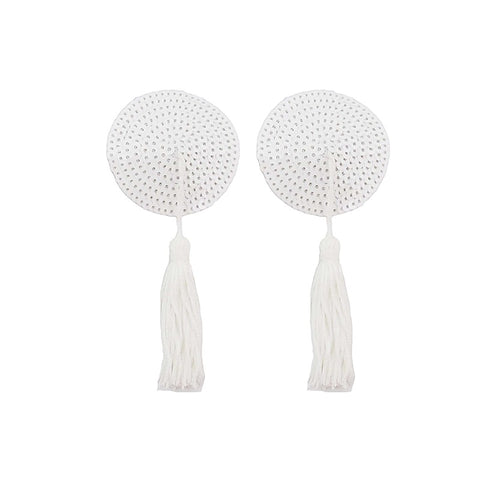 Round Sequin Nipple Tassels by Love In Leather - Breast and Nipple Toys