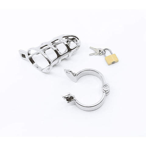 The Spider Web Male Cock Cage by Love In Leather - Male Chastity