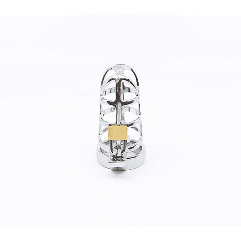 The Spider Web Male Cock Cage by Love In Leather - Male Chastity