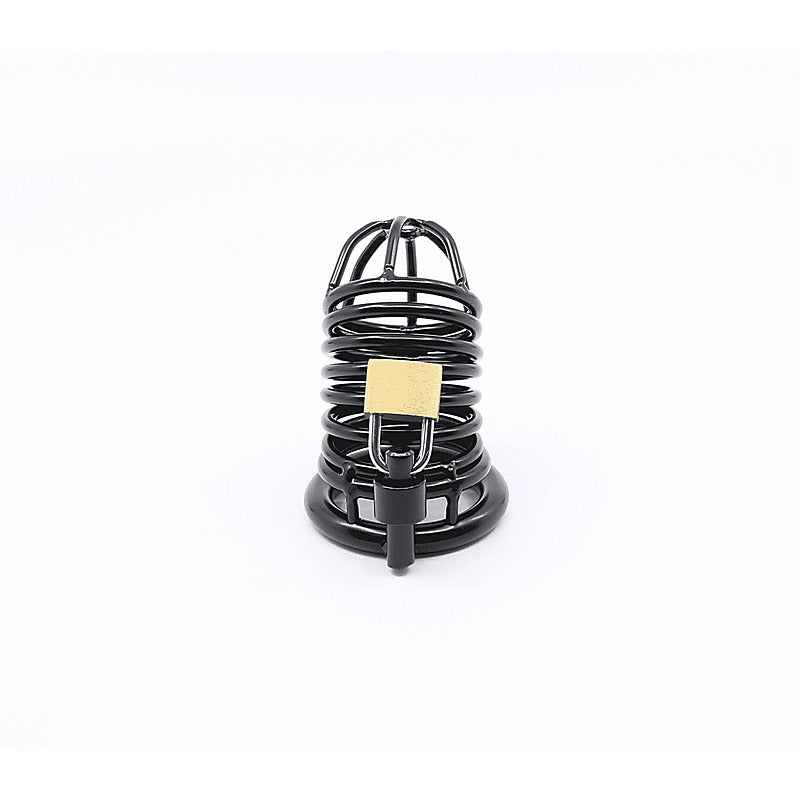 Matte Black Male Chastity Cage by Love In Leather - Male Chastity