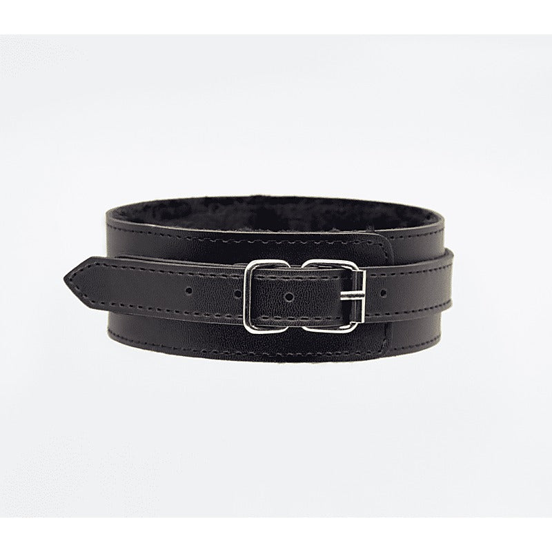 Fur Lined PU Collar and Lead Set by Berlin Baby - Collars and Leads