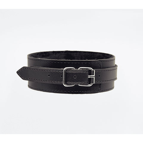 Fur Lined PU Collar and Lead Set by Berlin Baby - Collars and Leads