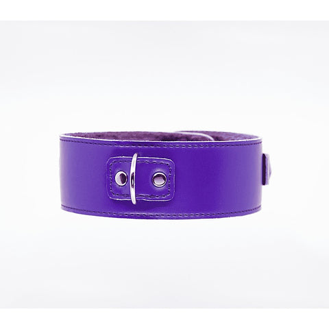 Fur Lined PU Collar and Lead Set by Berlin Baby - Collars and Leads