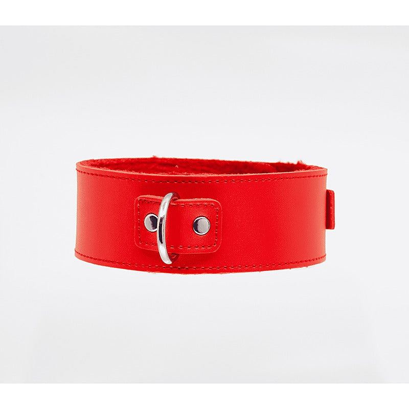 Fur Lined PU Collar and Lead Set by Berlin Baby - Collars and Leads