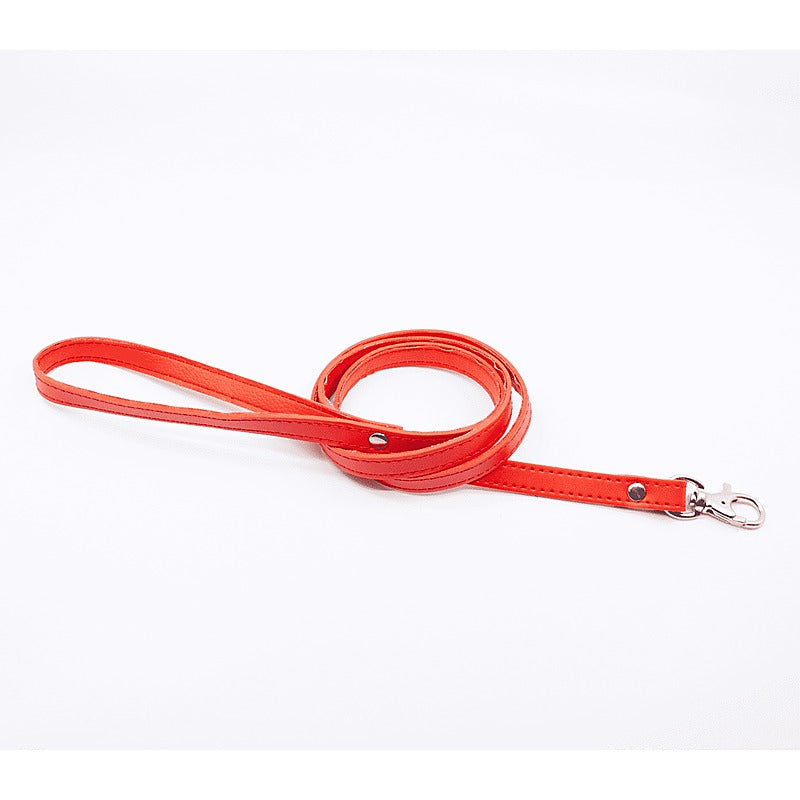 Fur Lined PU Collar and Lead Set by Berlin Baby - Collars and Leads