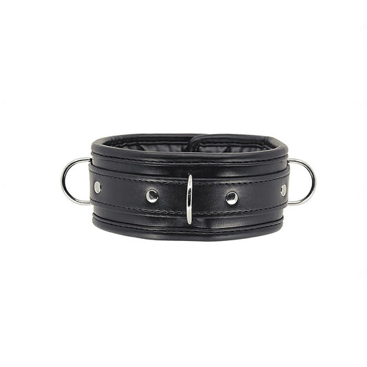 Padded BDSM Collar With Lockable Buckle by Berlin Baby - Collars and Leads